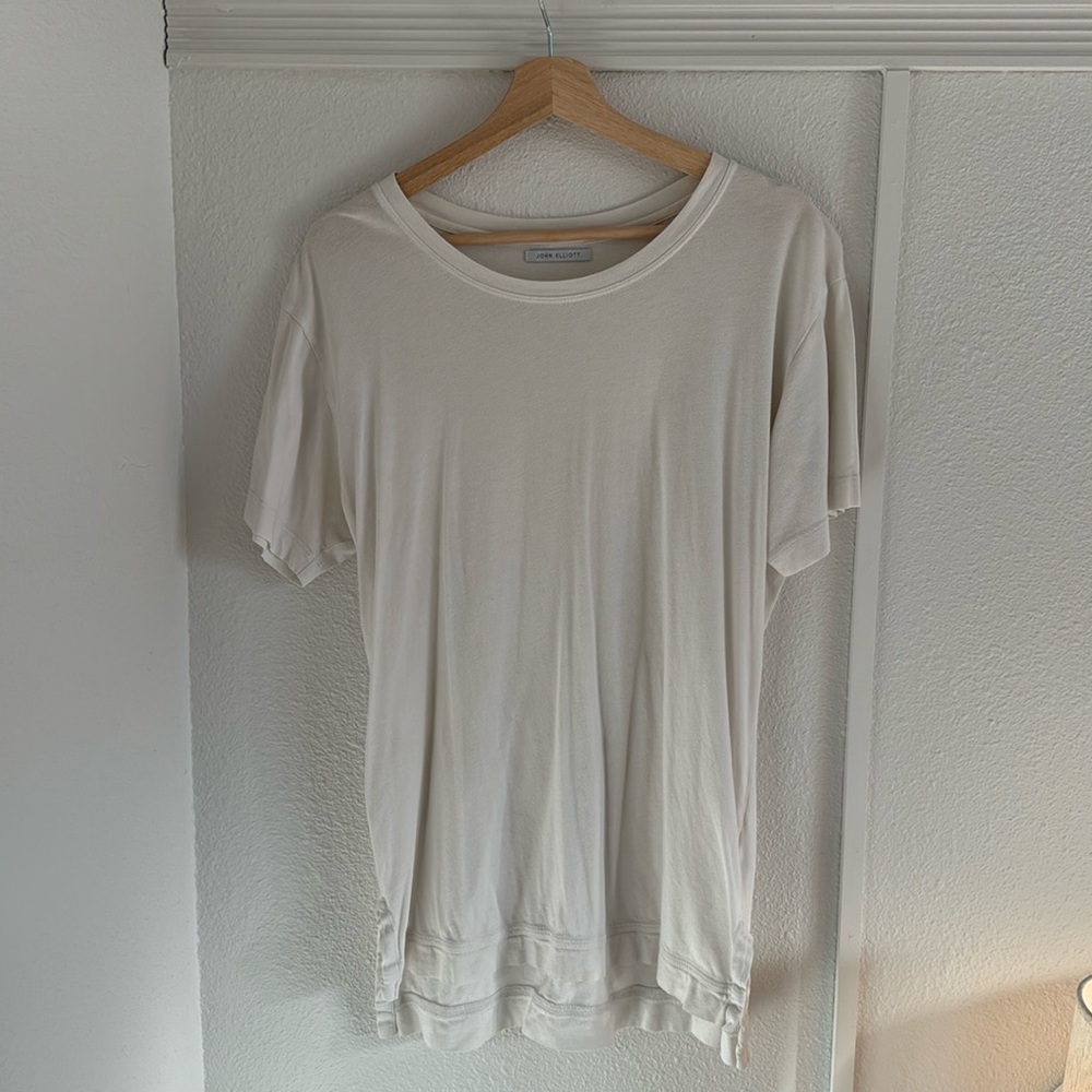 John Elliott white shirt